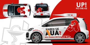 VW up! Botendienst Lieferservice Apotheke