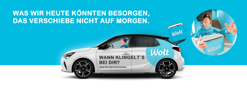 Opel Corsa für Lieferdienste